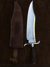 Custom Handmade 5160 Spring Steel Alamo Musso Bowie Knife True Replica, JimBowi  picture