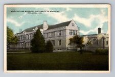Columbia MO-Missouri, Agriculture Building, University Souvenir Vintage Postcard picture
