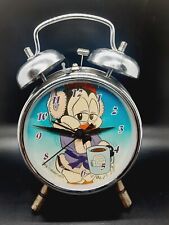 Vintage Walter Lantz Chilly Willy Old Fashion Wind-Up Alarm Clock Rare picture