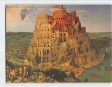 Postcard Tower Of Babel By Pieter Breughel The Elder Babylon Iraq picture