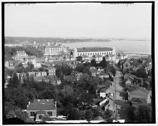 City and harbor, Annapolis, Maryland c1900 OLD PHOTO picture