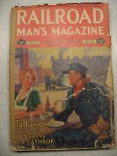 Vintage Railroad Man's Magazine August 1931 Volume IV No. 1 picture