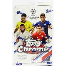 2020/21 Topps UEFA Champions League Chrome Soccer Hobby Box picture