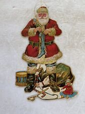 Vintage Merrimack Publishing Corp 1986 Die Cut Christmas Ornament picture
