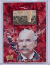 J.P. MORGAN 2021 SUPER PIECES OF THE PAST RELIC 1/1 RED CRACKED ICE RARE #280 picture