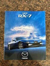 RARE JDM 1999 Mazda RX-7 RX7 FD3S Type RS Type R Type RB S/4AT Brochure Catalog picture