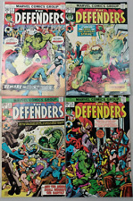 The Defenders #21 #22 #23 #24 Marvel 1975 Comic Book picture