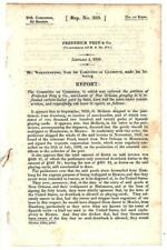 1838 Cmte. Commerce: Frederick Frey & Co. Reimbursement Duties Request picture
