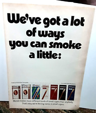 1971 Tipalet Small Cigars Vintage Print Ad picture