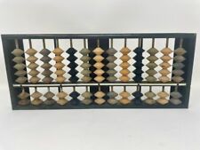 Vintage Japanese Abacus Soroban Wood Calculator 2/5 - 91 Beads 13 Rows 12