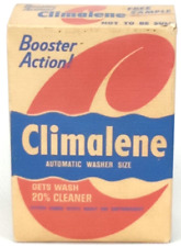 Climalene Laundry Soap Sample Size Sealed 1940s Mid Century Old Stock Rare picture