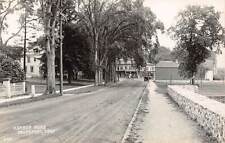 SOUTHPORT, CT ~ HARBOR ROAD, HOME & OTHER BLDGS, CARS HESS REAL PHOTO PC 1907-20 picture