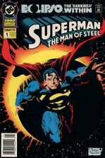 Superman: The Man of Steel Annual #1 Newsstand Cover (1992-1997) DC Comics picture