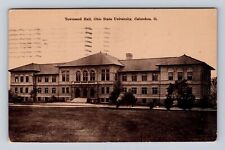 Columbus OH-Ohio, Townsend Hall, Ohio State University, Vintage c1911 Postcard picture