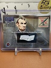 Historic Autographs Civil War Abe Lincoln Written Word “being of” 🔥🇺🇸🎩 picture