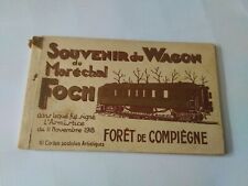 CPA [notebook] - Souvenir du Wagon du Maréchal Foch  picture