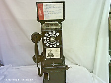 Western Electric 182D working 3-slot payphone dated 1951 picture