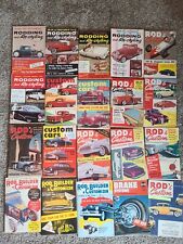 200+ Vintage Car Magazine lot 1954-1969 Hot Rod, Rod & Custom  Huge lot picture