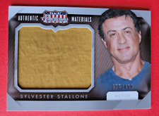 SYLVESTER STALLONE WORN JUMBO RELIC SWATCH CARD #d478/499 AMERICANA ROCKY RAMBO picture