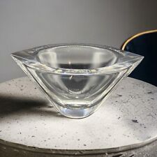 Orrefors Marin Crystal Bowl St Johns Northwestern Millitary Academy 2000 Heavy picture