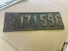 Rare Vintage Washington State License Plate  Unrestored picture