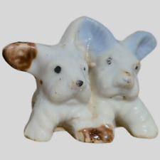 Vintage Scotty Dog China Figurine Scottie Terrier Porcelain JAPAN picture