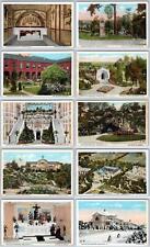 1920's LOT/18 FRANCISCAN MONASTERY WASHINGTON DC POSTCARDS CONDITION VARIES picture