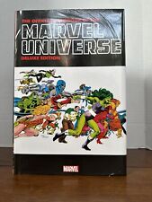 Official Handbook of the Marvel Universe Deluxe HC Omnibus New/Sealed picture