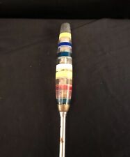 1950’s Lucite And Chrome Ladle With Multi-Color Handle Vintage picture