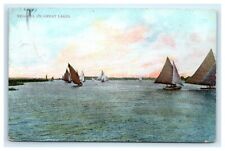 POSTCARD Regatta on Great Lakes Sailboats Boat Race  picture