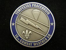 18th Combat Weather Squadron Commander's Challenge Coin picture