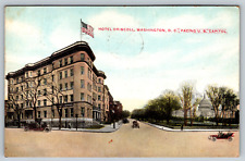Hotel Driscoll Washington D.C. Small Car c1910s Antique Vintage Postcard picture