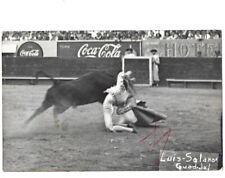 c1940s Luis Solano Guadajal Coca Cola Sign Bullfighting RPPC Real Photo Postcard picture