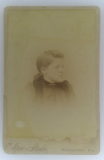 Antique 1800s Photograph Standard Cabinet Card 74 Female Photographer Decorative picture
