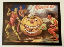 *Halloween* Postcard: Demons Stoking The Fire Vintage Image~Reproduction picture