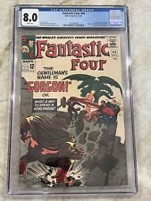Fantastic Four 44 cgc 8.0 White Pages 1st Appearance Of Gorgon 4103838020 picture