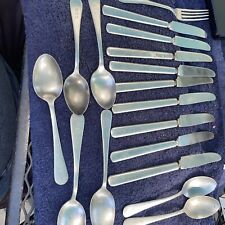 Vintage US Navy Cutlery, Reed & Barton,  17 Pieces Total picture