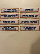 NOS National Institute for Automotive Service Excellence Certified Patch Set picture