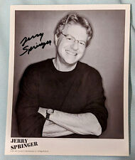 Jerry Springer Talk Show Host signed 8x10 photo autographed Authentic picture