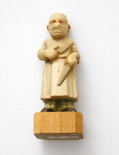 ANRI ITALY Toriart Figurine Carved Wood 5 1/2