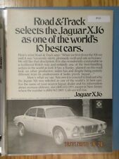 Jaguar#122 Advertisement 1972 Jaguar XJ6 Sedan Dec 1971 picture