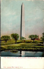 Vtg 1907 Washington Monument Washington DC Postcard picture