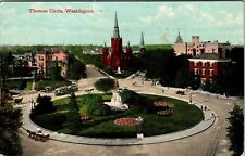 1911 Thomas Circle Washington DC Antique Postcard  picture