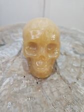 1.48 1Pcs Natural Jasper Calcite Skull Crystal Carving  Stones Healing picture