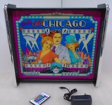 Bally Old Chicago Pinball Head LED Display light box picture