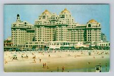 Atlantic City NJ-New Jersey, The Traymore Hotel, Advertisement Vintage Postcard picture