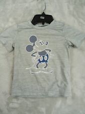 Disney Mickey Mouse T Shirt Kids 24m Gray SOFTEST ACTIVE TEE Jumping Beans picture