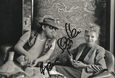 Hanna Schygulla Hand Signed 6x4 Inch Photo With Rainer Werner Fassbinder picture