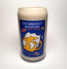 Oktoberfest 2001 Beer Mug Stein Munchen Rastal 1 Liter  7.5