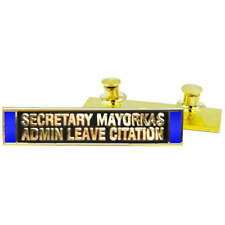 Patron Saint Secretary Mayorkas Admin Leave commendation bar pin Uniform Border picture